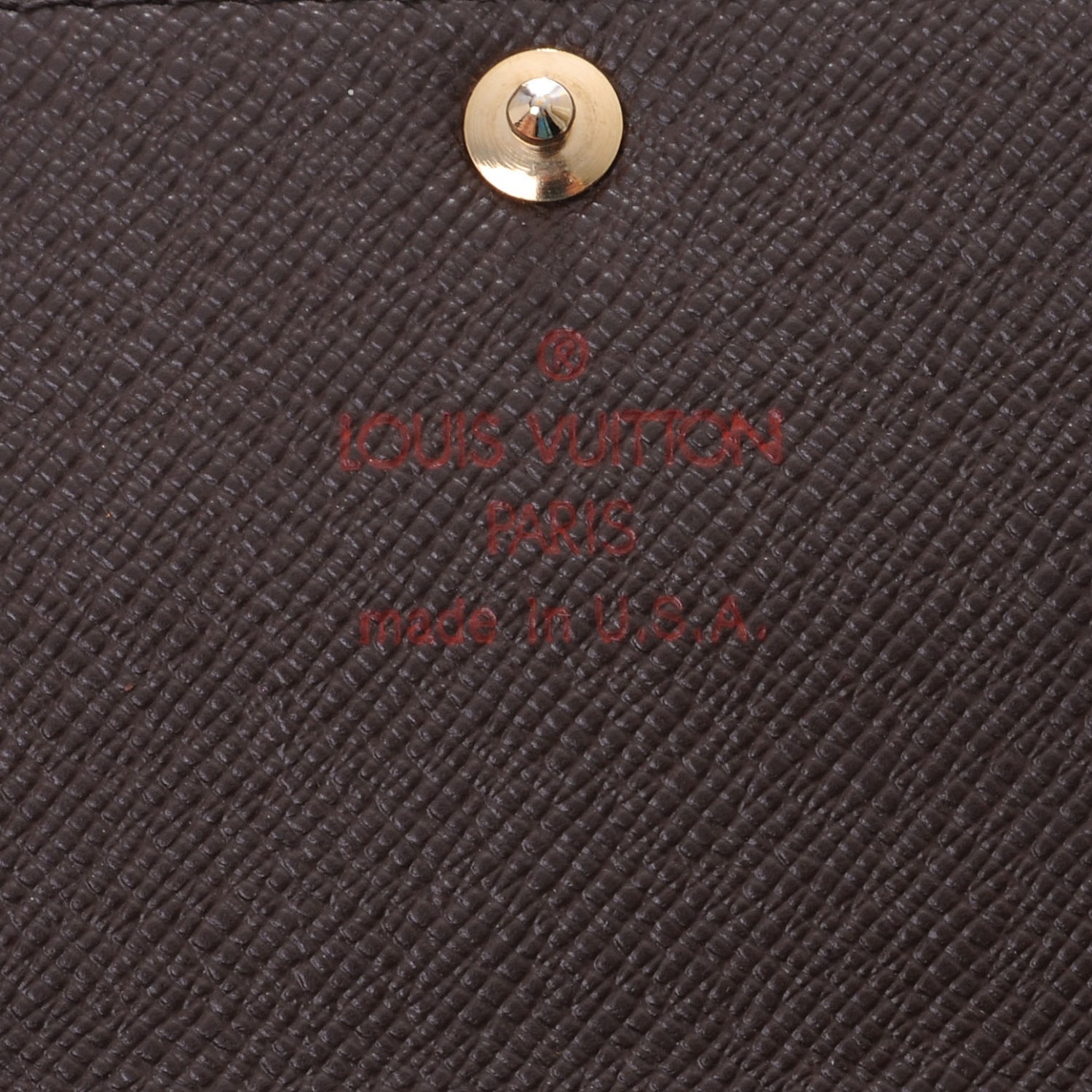 Louis Vuitton Damier Ebene Sarah Wallet 6 of 7