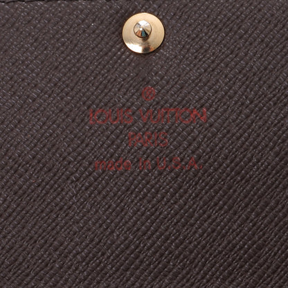 Louis Vuitton Damier Ebene Sarah Wallet 6 of 7
