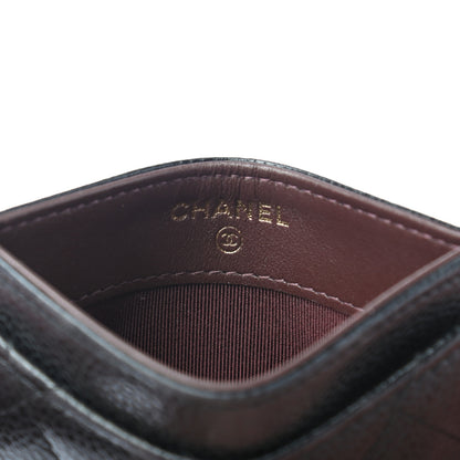 Chanel Caviar Quilted Card Holder Black 7 of 8