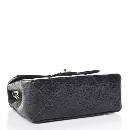 Chanel Caviar Quilted Mini Square Flap Black 4 of 9