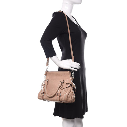 Miu Miu Vitello Lux Mini Bow Bag Cammeo 2 of 12