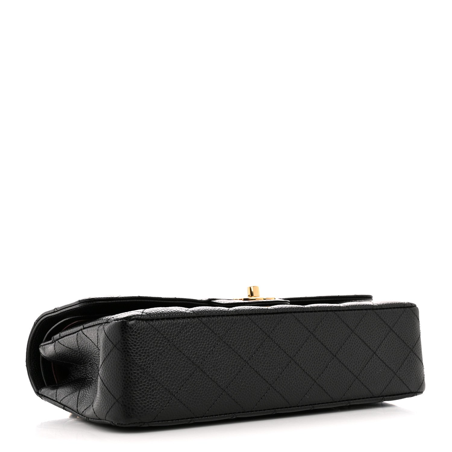 Chanel Caviar Quilted Medium Double Flap Black 4 of 11