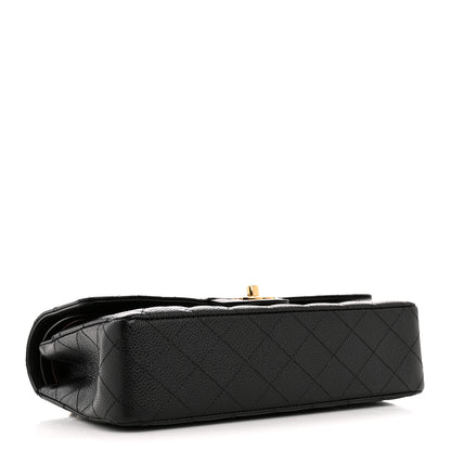 Chanel Caviar Quilted Medium Double Flap Black 4 of 11