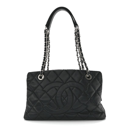 Chanel Caviar Quilted Timeless CC Soft Tote Black 1 of 10