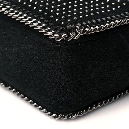 Stella McCartney Shaggy Deer All Over Studs Falabella Crossbody Camera Bag Black 8 of 11