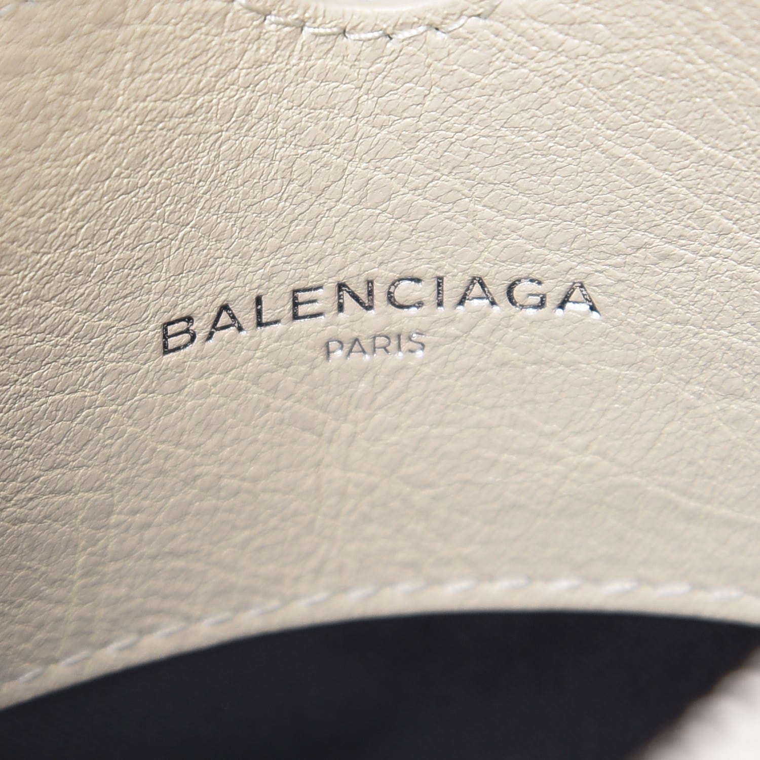Balenciaga Agneau XS Cushion Square Crossbody Beige Night Bleu 6 of 9