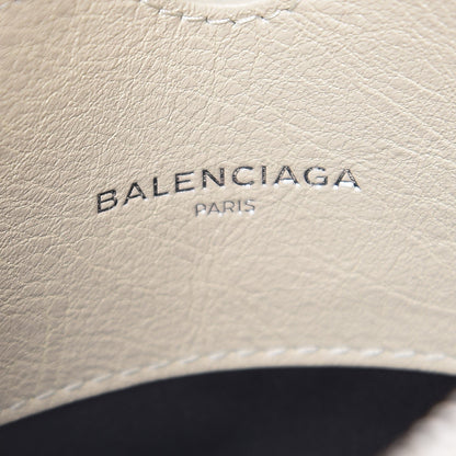 Balenciaga Agneau XS Cushion Square Crossbody Beige Night Bleu 6 of 9