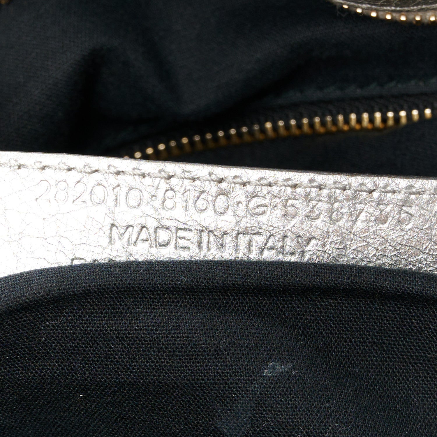 Balenciaga Metallic Agneau Giant 12 Gold Hardware Velo Gris Aluminum 8 of 12