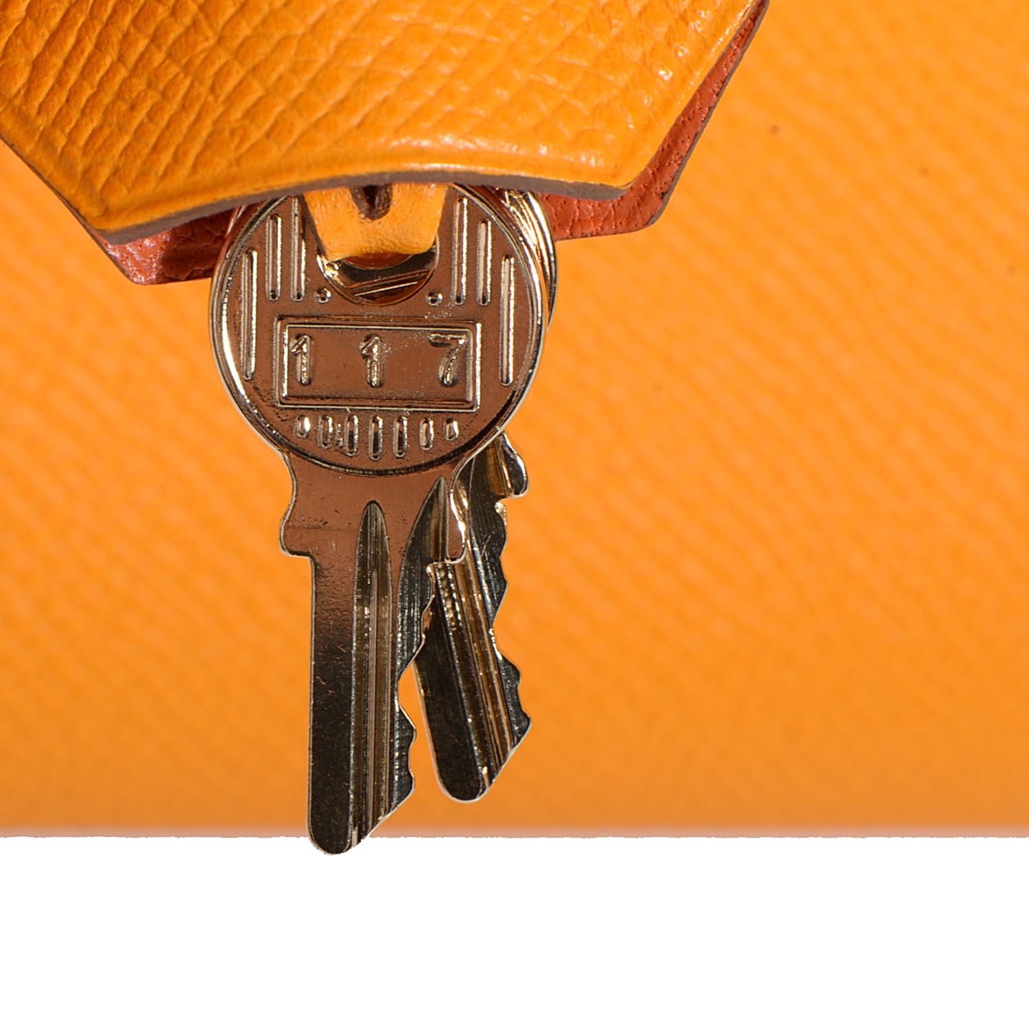 Hermes Epsom Candy Birkin 35 Jaune D'Or 15 of 21