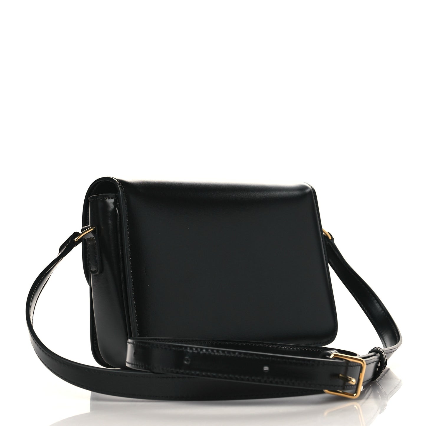 Shiny Calfskin Teen Triomphe Black