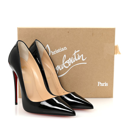 Christian Louboutin Patent So Kate 120 Pumps 38.5 Black 9 of 9