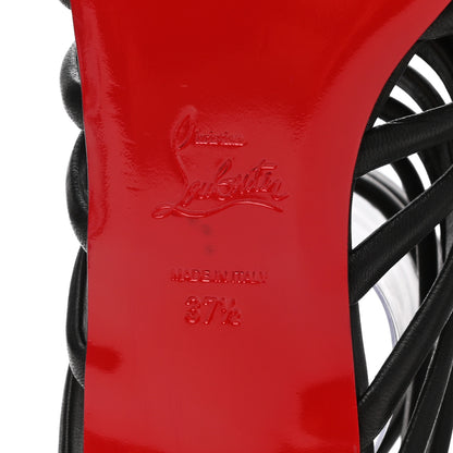 Christian Louboutin Nappa Catchetta Flats 37.5 Black 6 of 7