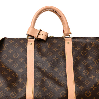 Louis Vuitton Monogram Keepall Bandouliere 55 7 of 11