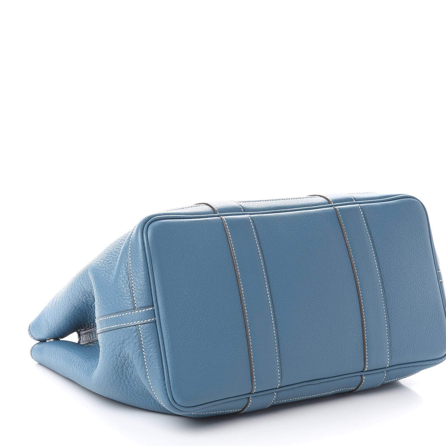 Hermes Buffle Sindhu Garden Party MM 36 Azur 3 of 9
