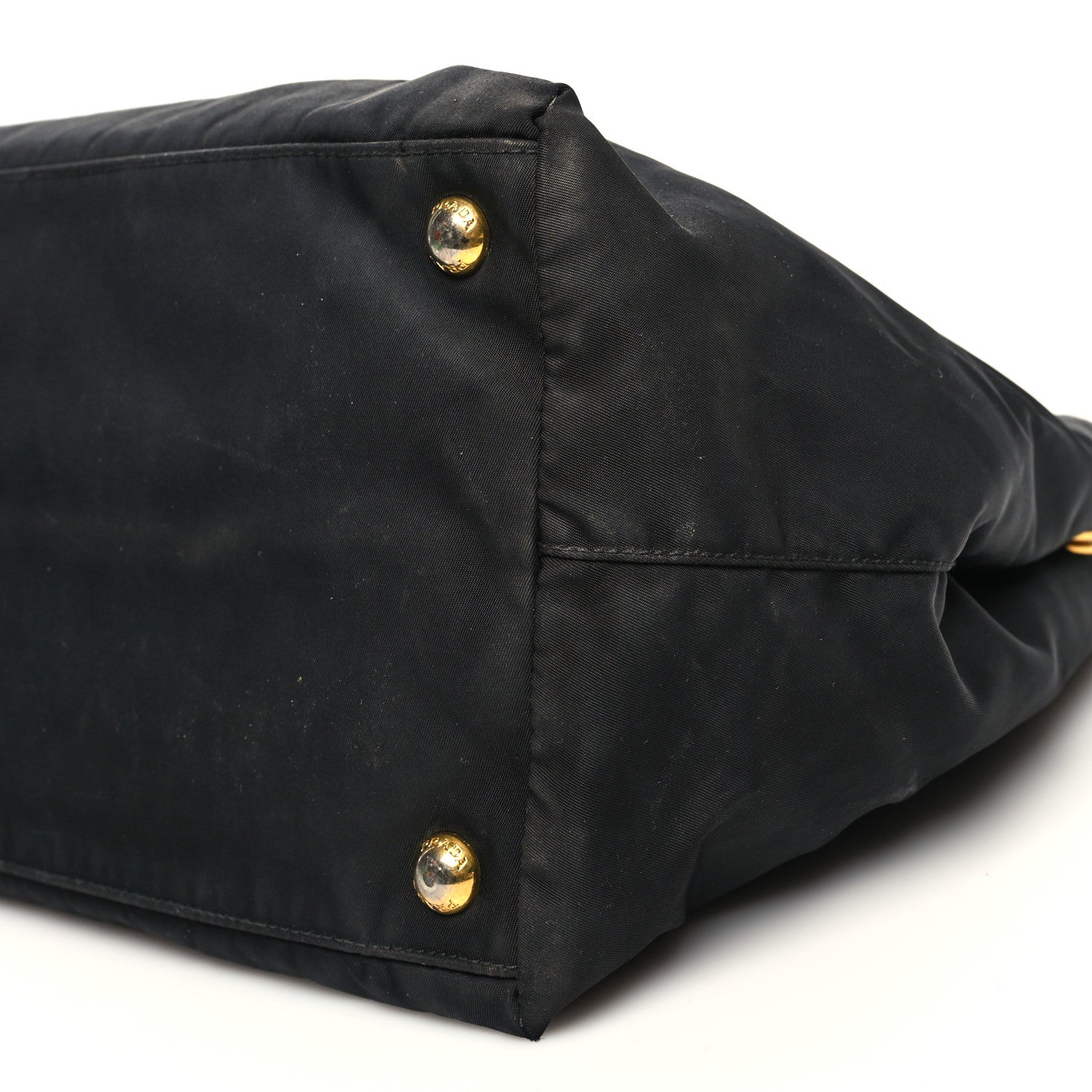 Prada Tessuto Nylon Shopping Tote Black 9 of 17