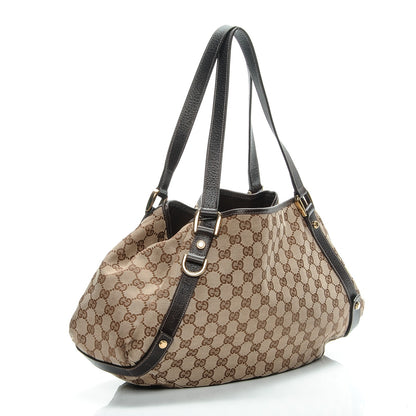 Gucci Monogram Medium Abbey Shoulder Bag Dark Brown 3 of 11