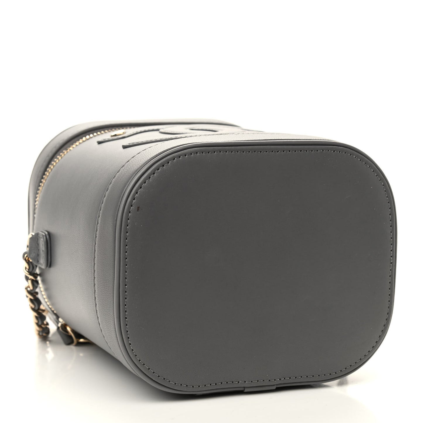 Lambskin Timeless Vanity Cosmetic Case Grey