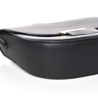 Celine Baby Grained Calfskin Small Trotteur Black 5 of 10