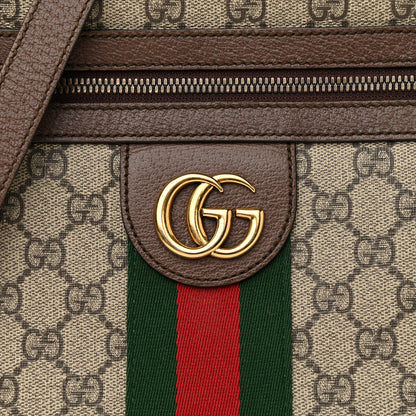 Gucci GG Supreme Monogram Web Small Ophidia Messenger Bag Brown 8 of 15
