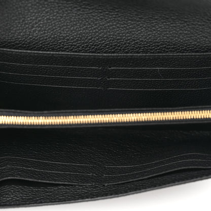 Louis Vuitton Empreinte Sarah Wallet NM Black 5 of 7