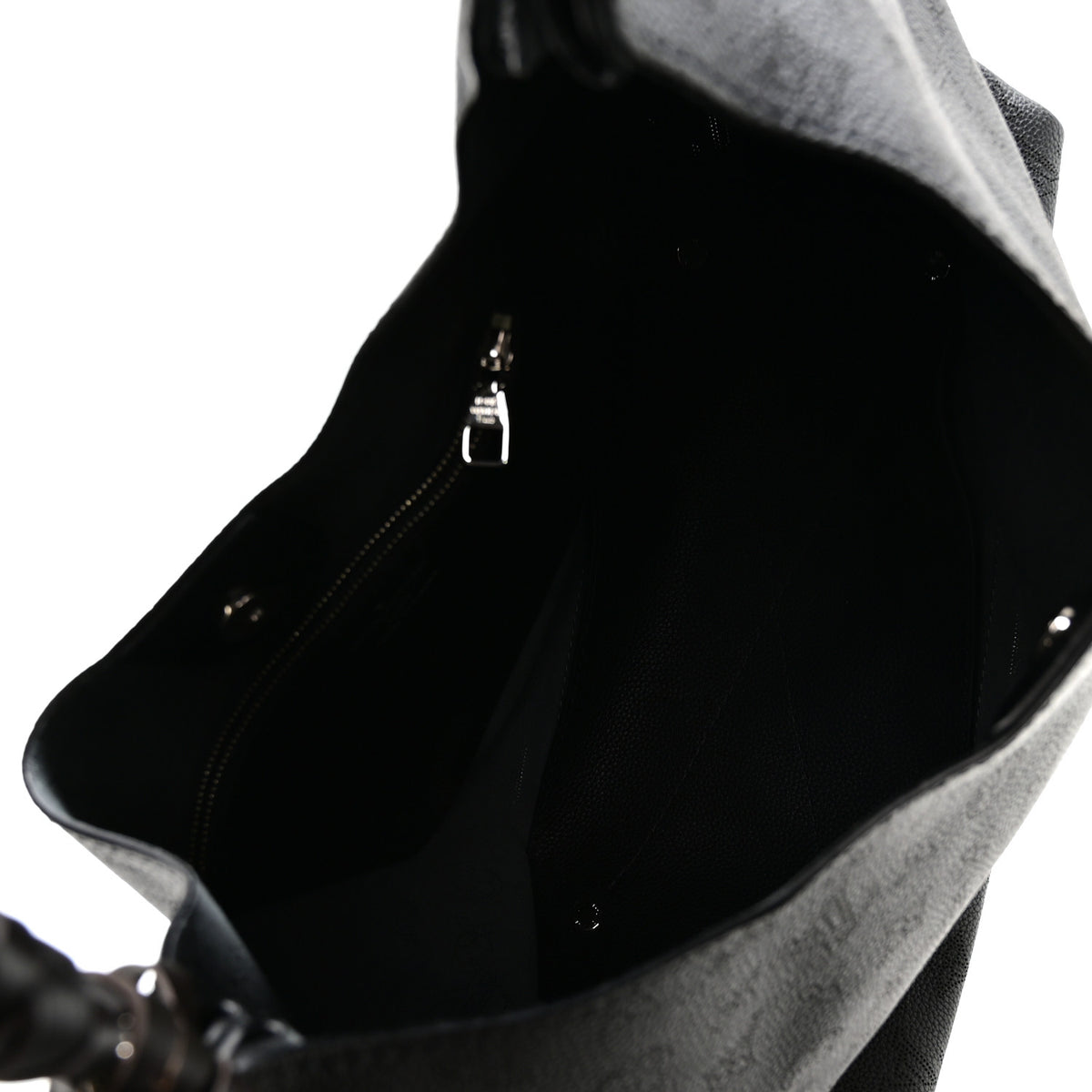 Louis Vuitton Mahina Carmel Hobo Black 4 of 8