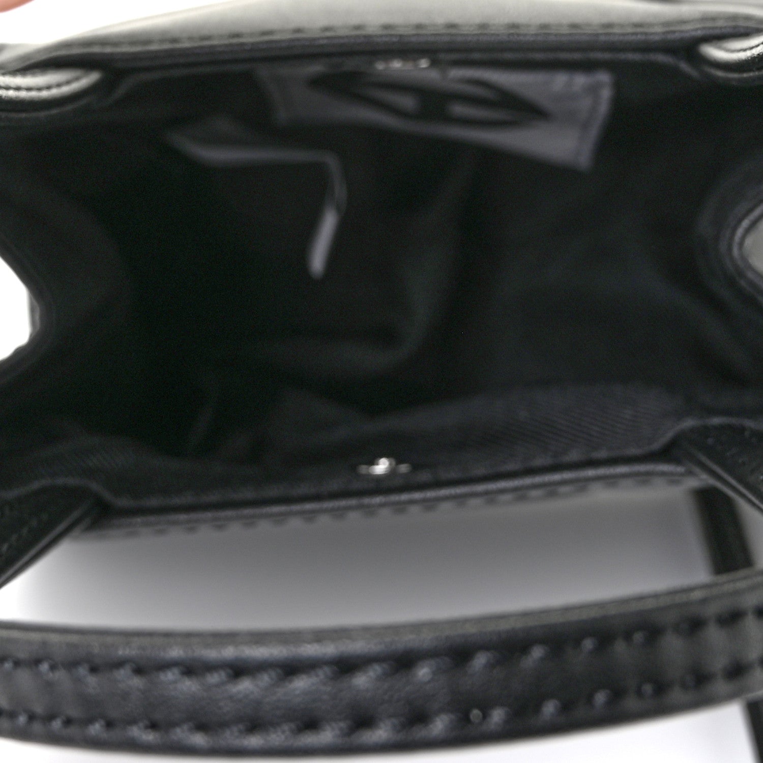 Telfar Vegan Leather Small Shopping Bag Black 5 of 8