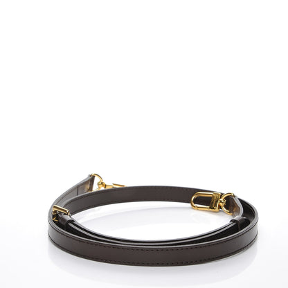 Louis Vuitton Calfskin 16mm Adjustable Shoulder Strap Brown 2 of 5
