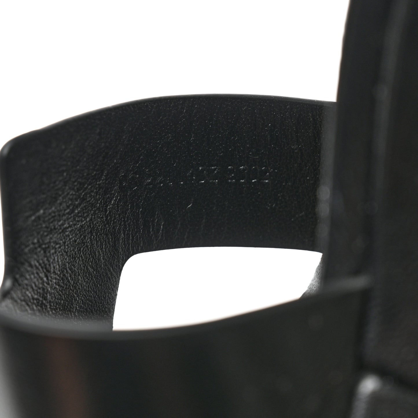 Goatskin Elda Espadrille Wedge Sandals 39 Black