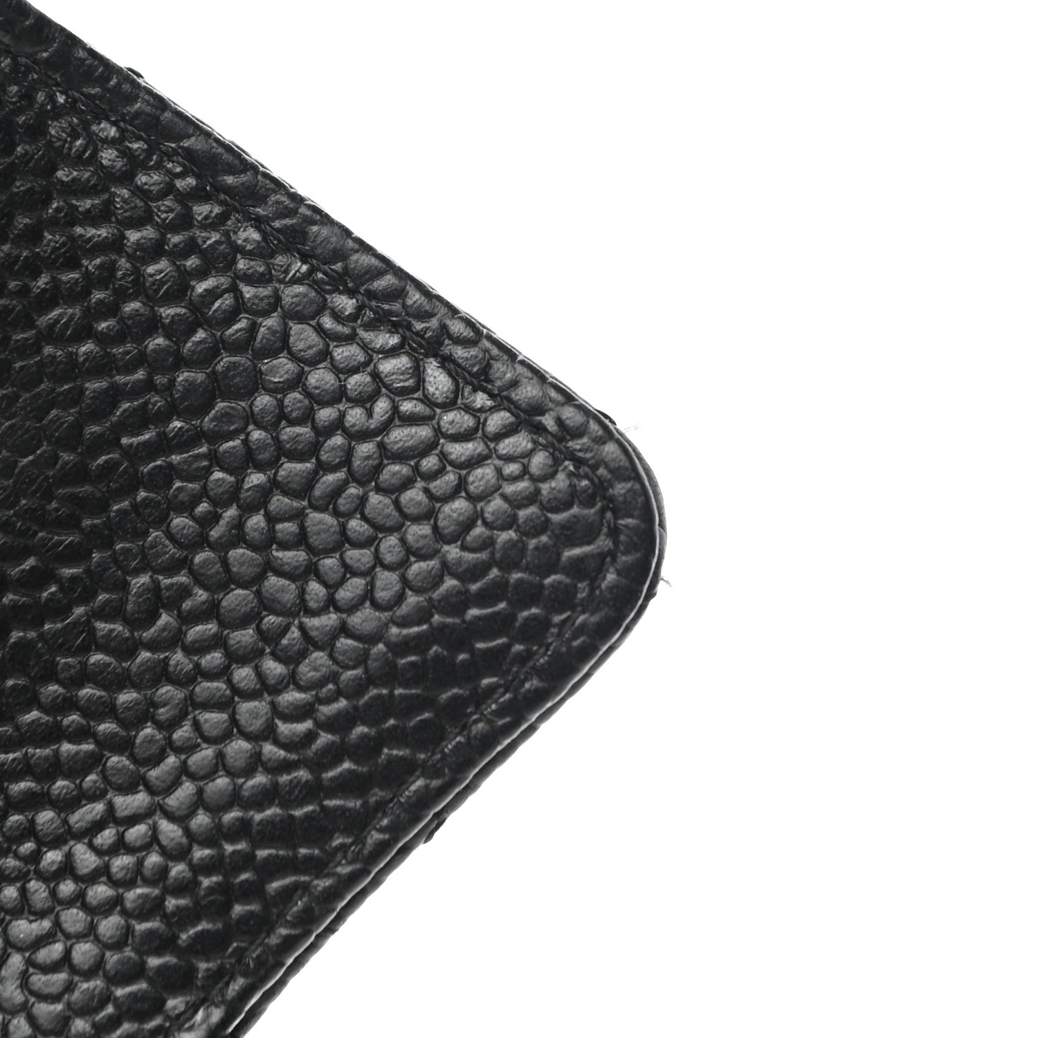 Chanel Caviar Quilted Flap Card Holder Black 9 of 11