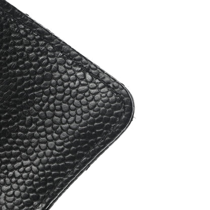 Chanel Caviar Quilted Flap Card Holder Black 9 of 11