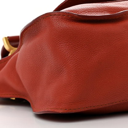 Chloe Calfskin Medium Marcie Satchel Coral Pop 9 of 10