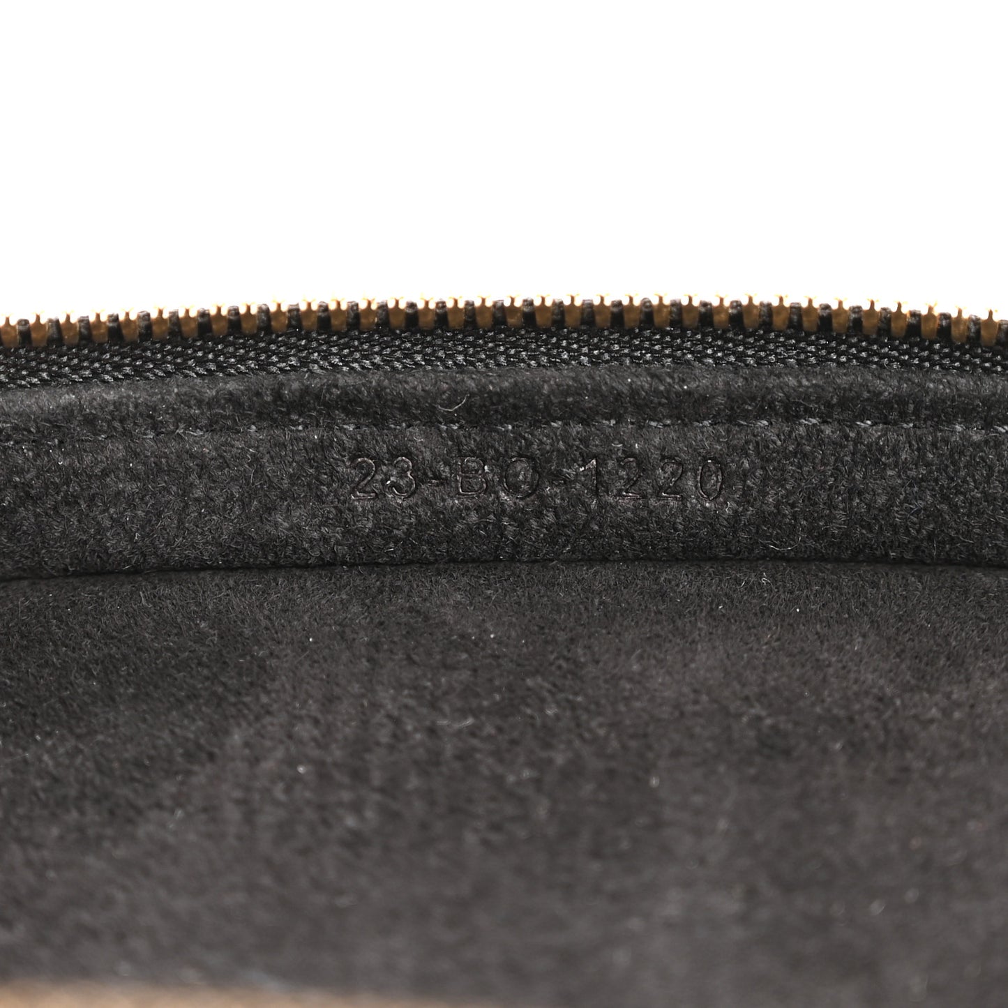 Lambskin Cannage Micro Lady Dior Vanity Case Black