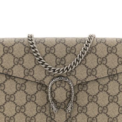 Gucci GG Supreme Monogram Mini Dionysus Chain Wallet Beige Taupe 8 of 10