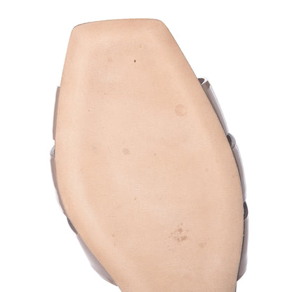 Saint Laurent Patent Tribute 05 Slide Sandals 36.5 Powder Pink 11 of 14