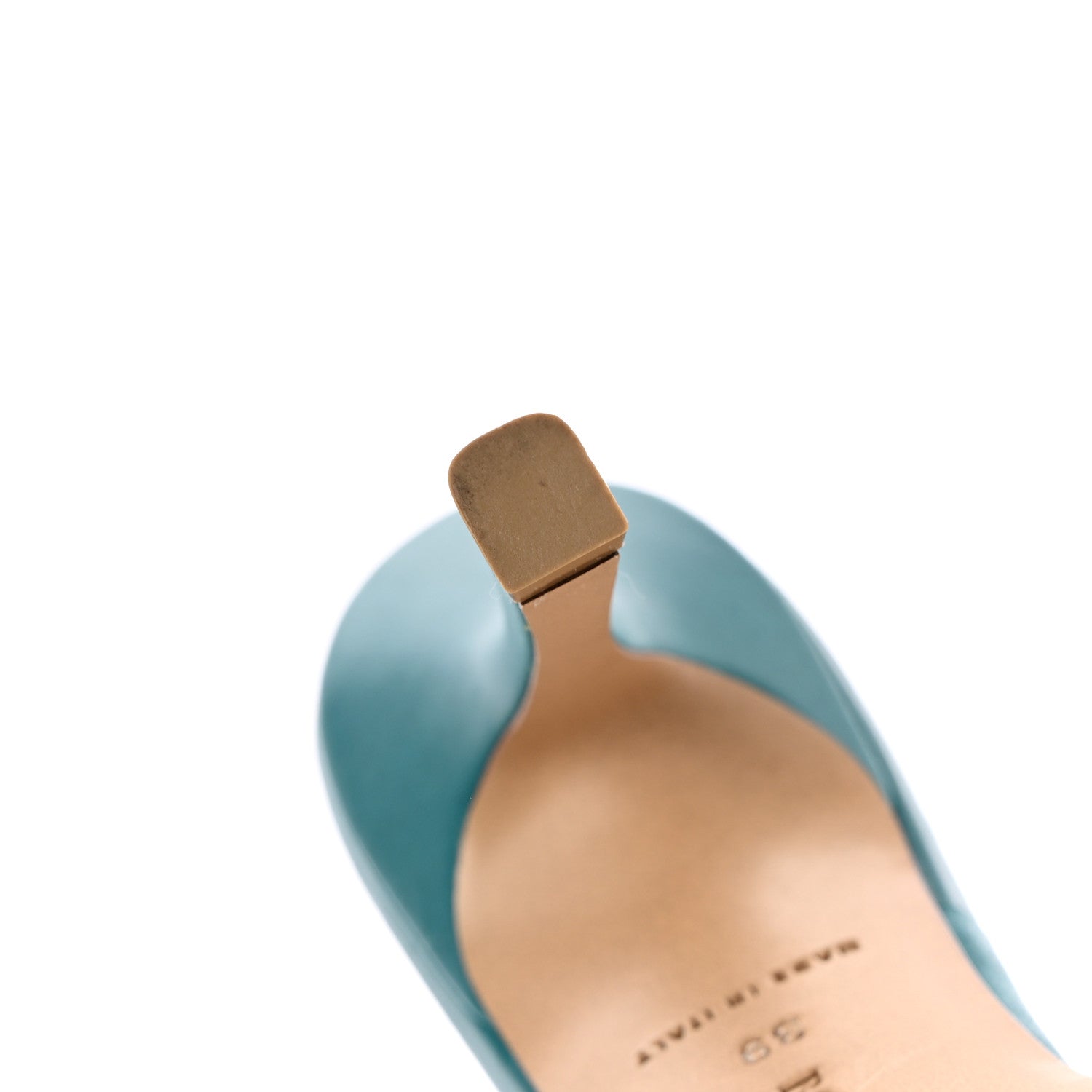Bottega Veneta Nappa Quilted Rubber Lido Mule Sandals 39 39 Duck Green 11 of 11