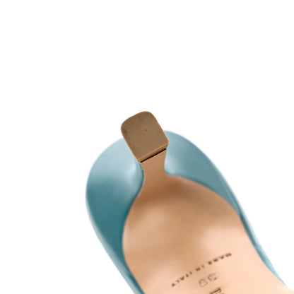Bottega Veneta Nappa Quilted Rubber Lido Mule Sandals 39 39 Duck Green 11 of 11
