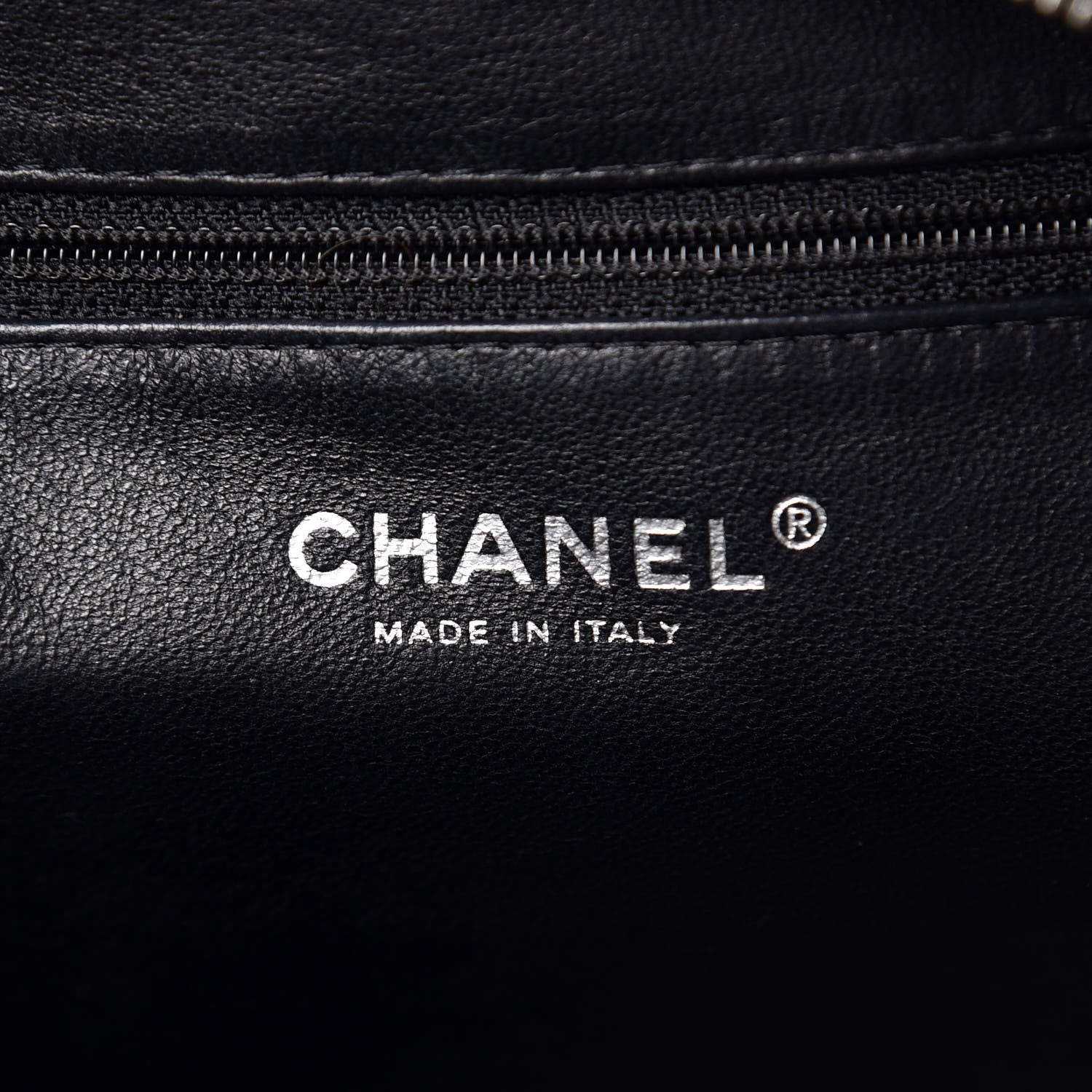 Chanel Lambskin Quilted Shoulder Bag Black 6 of 18