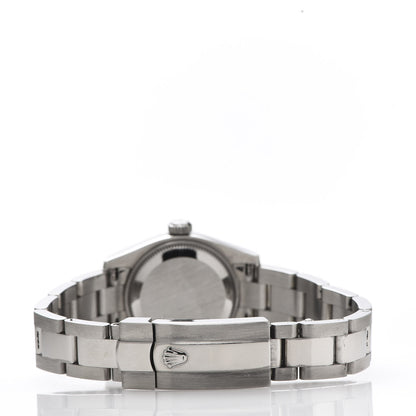Rolex Stainless Steel 18K White Gold 26mm Oyster Perpetual Datejust Watch Silver 179174 4 of 9