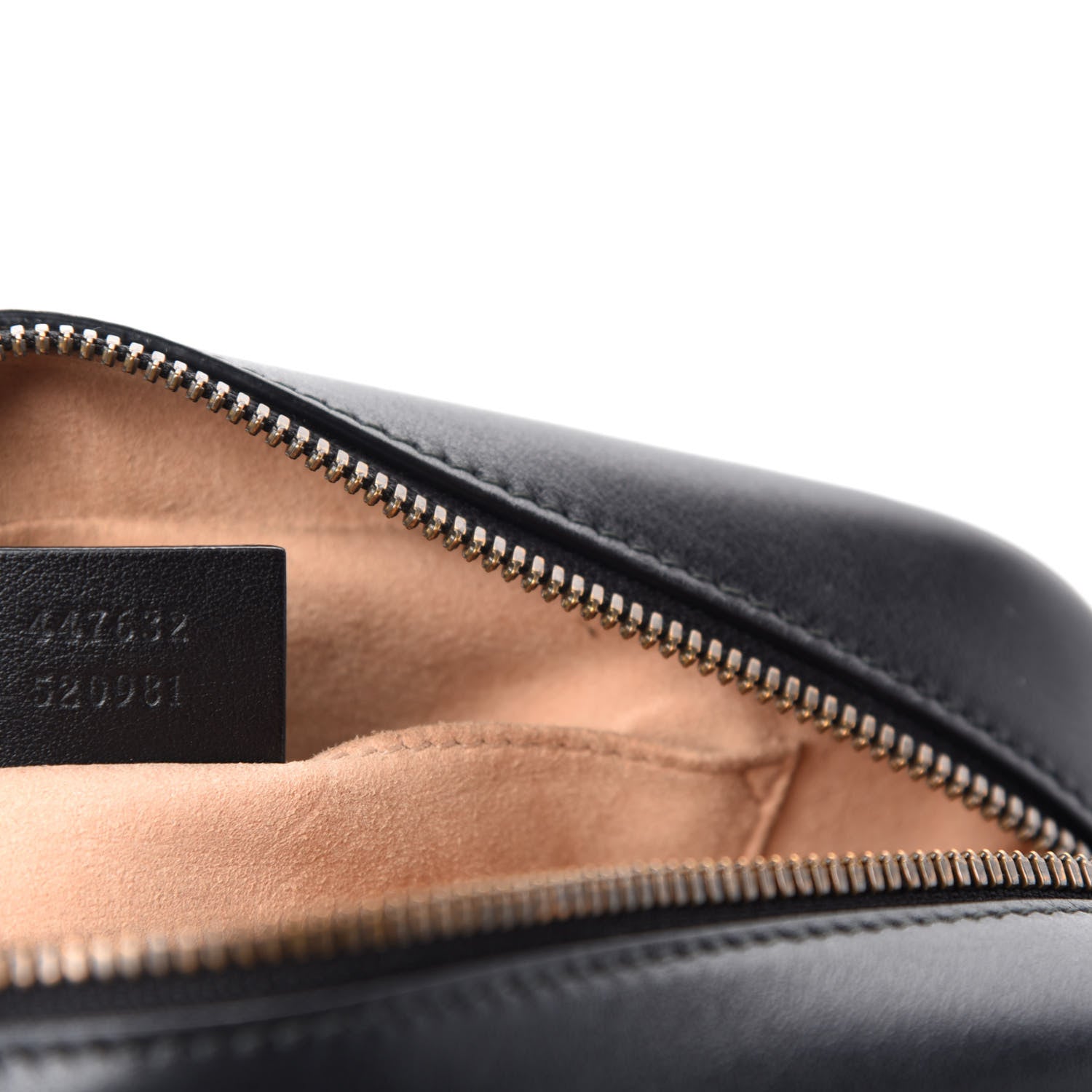 Gucci Calfskin Matelasse Small GG Marmont Chain Shoulder Bag Black 10 of 12