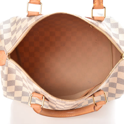 Louis Vuitton Damier Azur Speedy 30 5 of 14