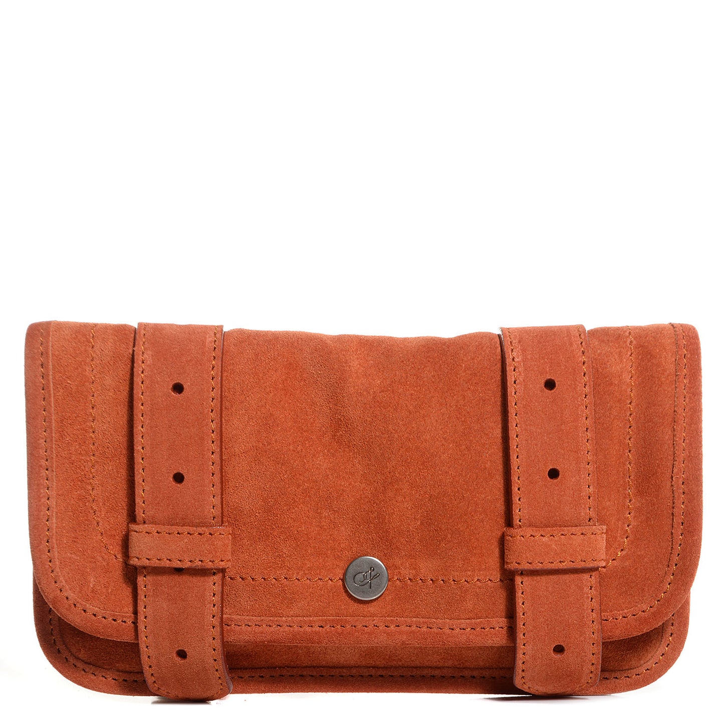 Suede PS1 Wallet Red Clay