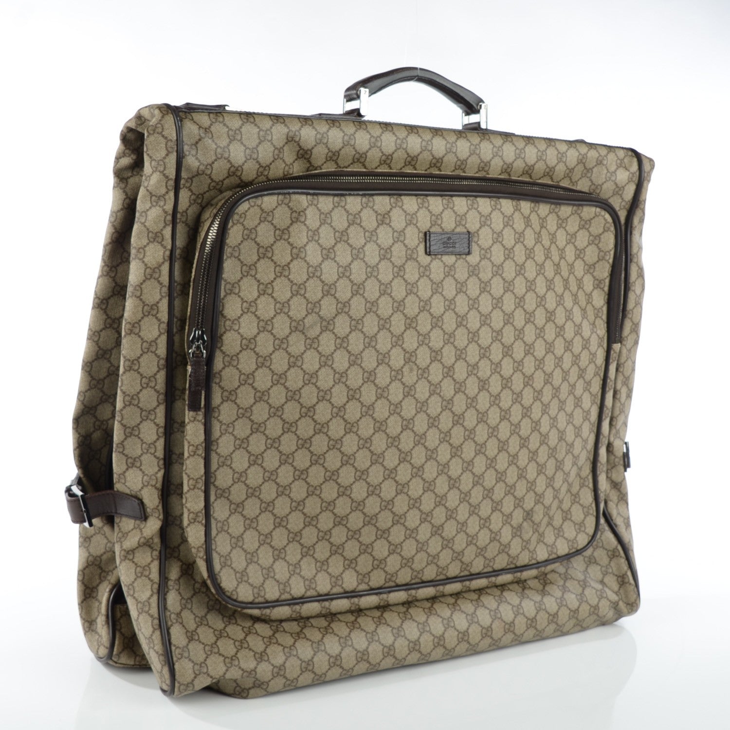 Gucci Monogram GG Plus Large Garment Bag Dark Brown 4 of 10