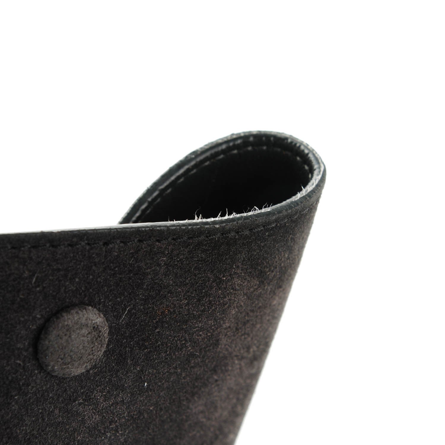 Celine Smooth Calfskin Suede Medium Trapeze Grey 9 of 10