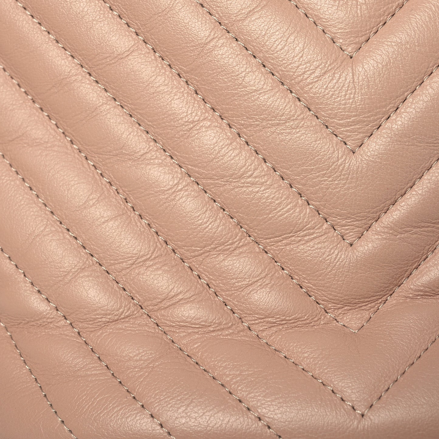 Calfskin Chevron Quilted Small Urban Spirit Backpack Beige