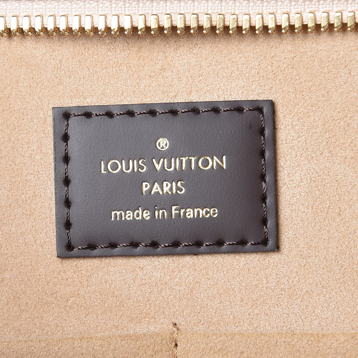 Louis Vuitton Damier Ebene Jersey Creme 7 of 8