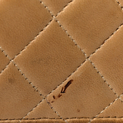 Chanel Lambskin Quilted Mini Flap Beige 13 of 17