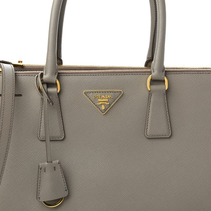 Prada Saffiano Large Galleria Double Zip Tote Argilla 10 of 10