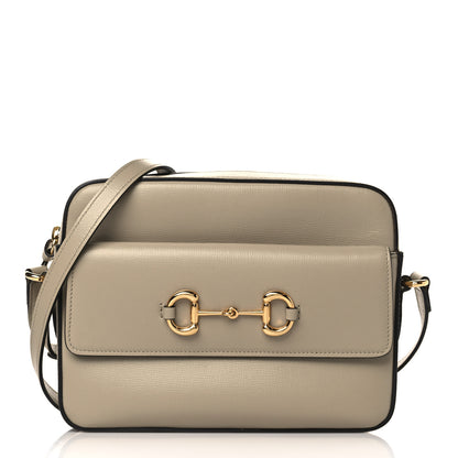 Gucci Azalea Calfskin Small Horsebit 1955 Shoulder Bag Oatmeal 1 of 11