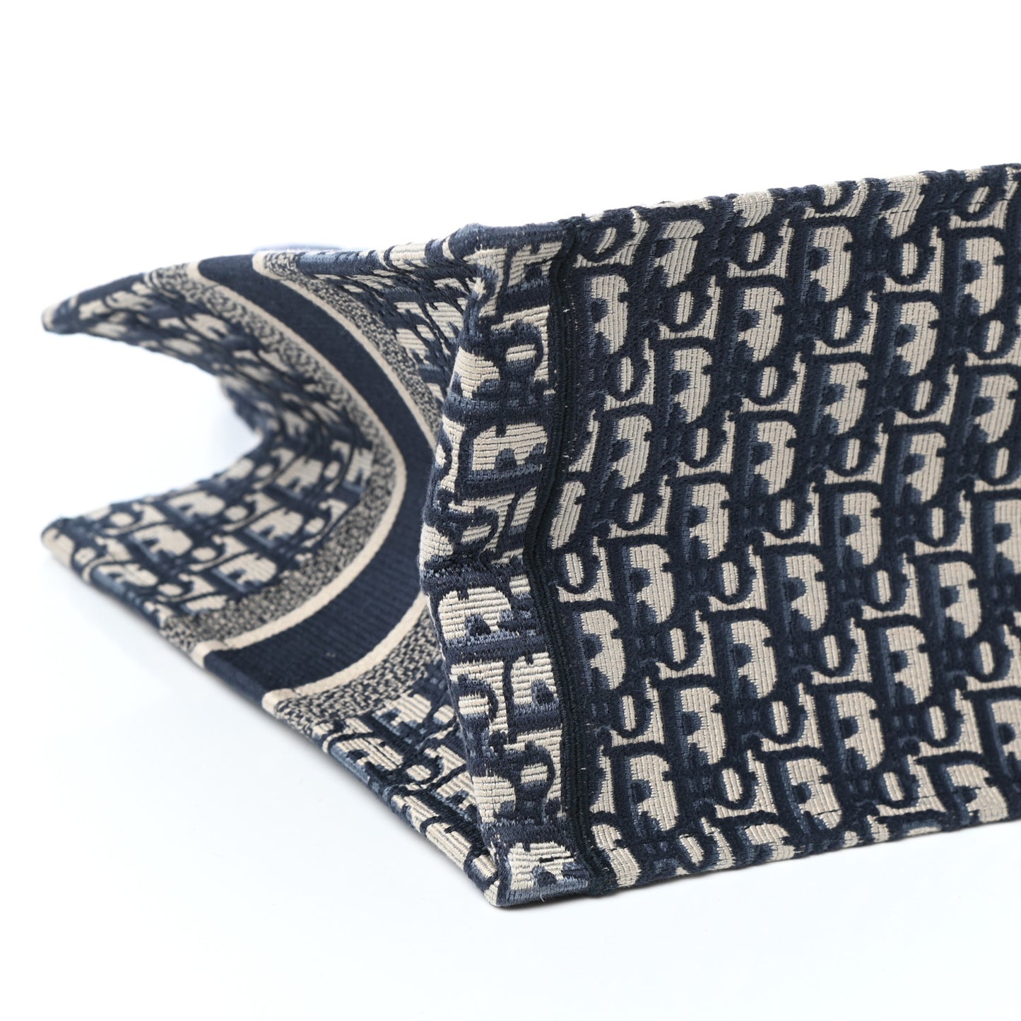 Oblique Medium Book Tote Blue Multicolor