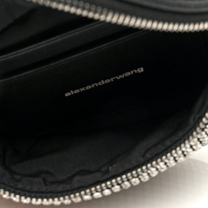 Alexander Wang Rhinestone Mesh Mini Attica Belt Bag Black 5 of 9